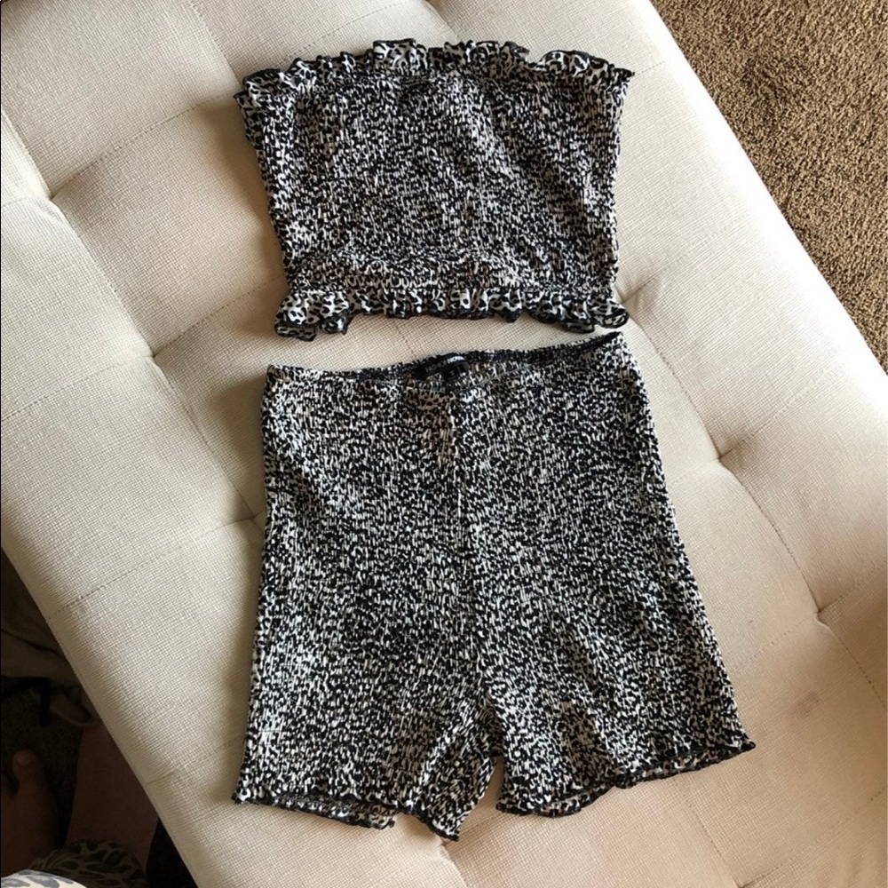 2 piece shorts outfit